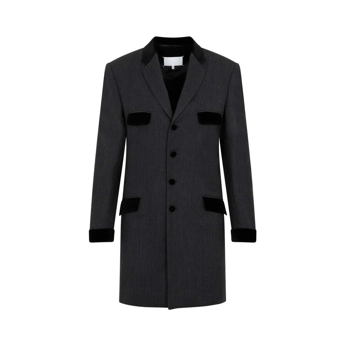 MAISON MARGIELA Chic Wool Jacket for Modern Elegance