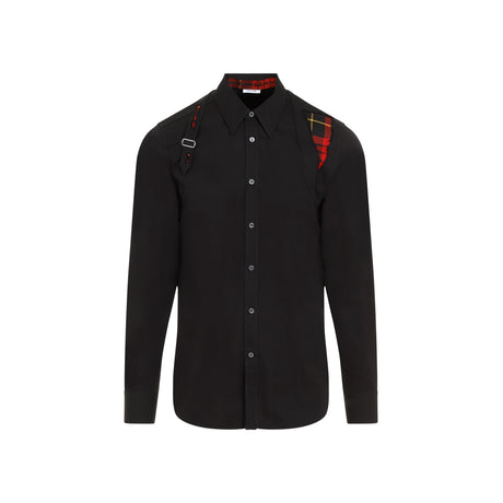 ALEXANDER MCQUEEN Distressed Harness Shirt