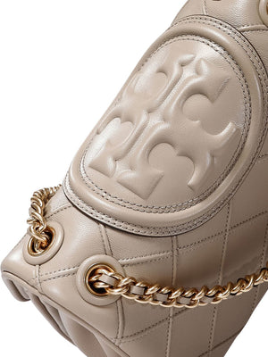 TORY BURCH スモールフレミングナッパレザーショルダーバッグ