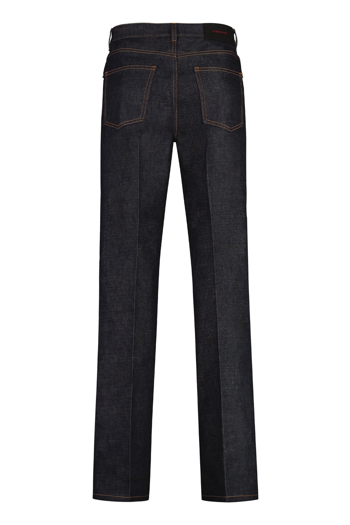 Ferragamo Classic Straight Leg Jeans for Men