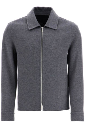 Ferragamo Cashmere Blend Blouson for Men - Boxy Cut