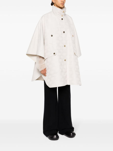 MAX MARA High-Neck Cape for Women - SS24 Collection