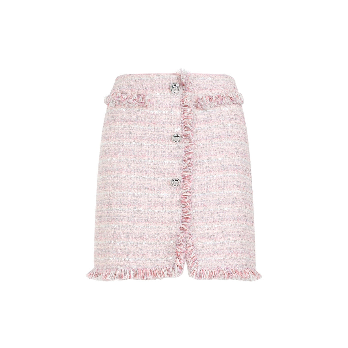 GIAMBATTISTA VALLI Chic Boucle Loop Mini Skirt