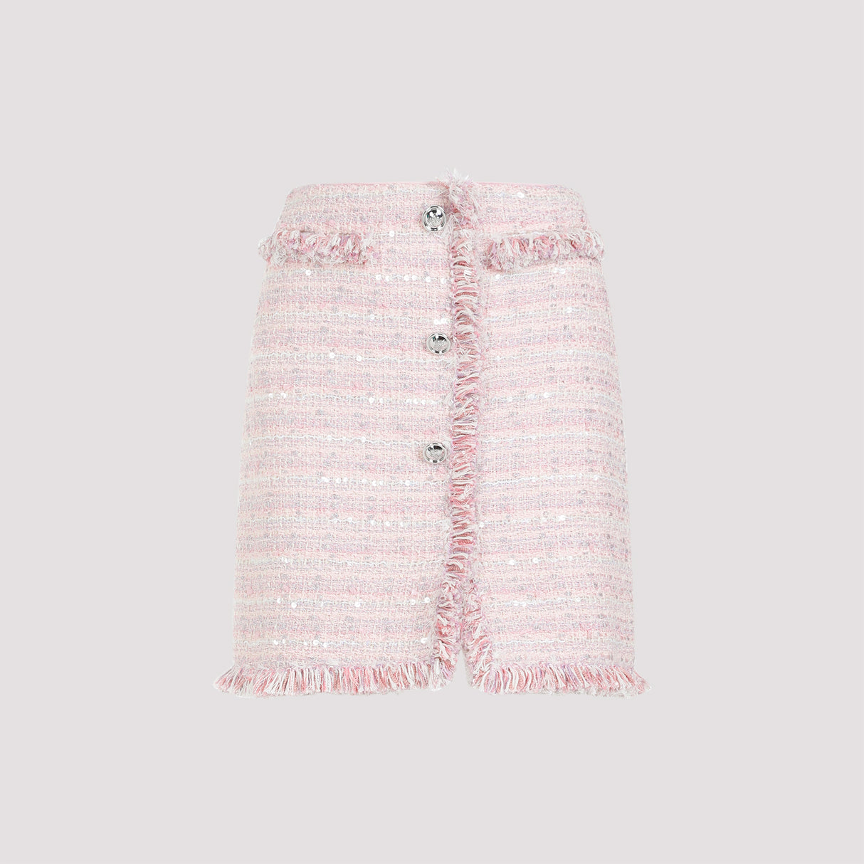 GIAMBATTISTA VALLI Chic Boucle Loop Mini Skirt