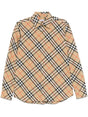 BURBERRY LONDON ENGLAND Regular Fit Checked Cotton Shirt for Women