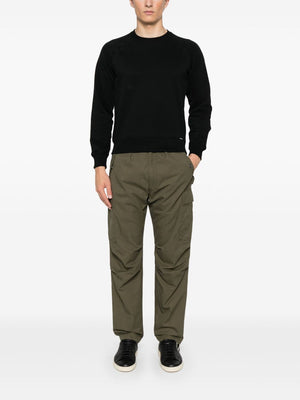 TOM FORD Relaxed Fit Crew Neck Fleece Sweatshirt