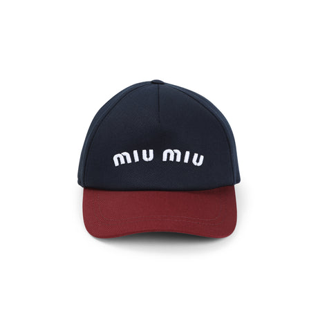 MIU MIU Cotton Hat for SS25