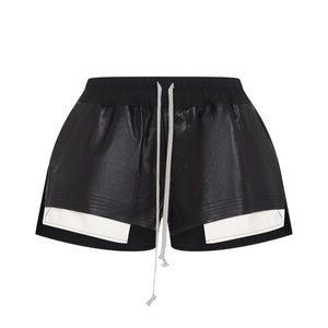 RICK OWENS Luxury Leather Fog Boxers