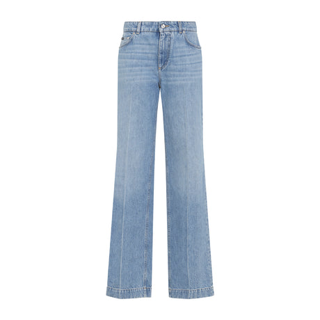 DOLCE & GABBANA Stylish Straight Leg Cotton Pants for SS25