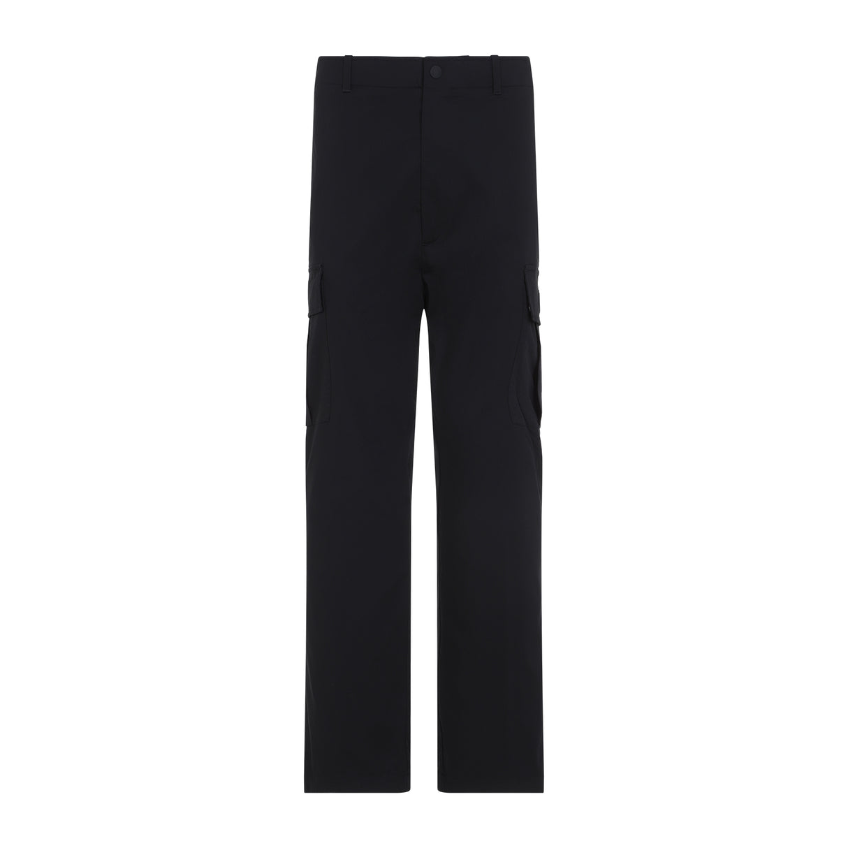 MONCLER Essential Cotton Blend Trousers for SS25