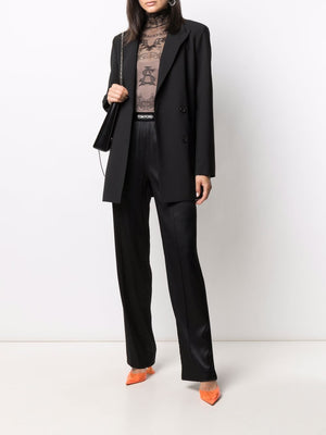 TOM FORD Stretch Silk Satin Relaxed Fit PJ Pants - FW24