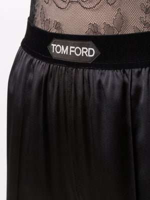 TOM FORD Stretch Silk Satin Relaxed Fit PJ Pants - FW24