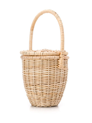 PATOU Raffia Mini Tote Bag for Men