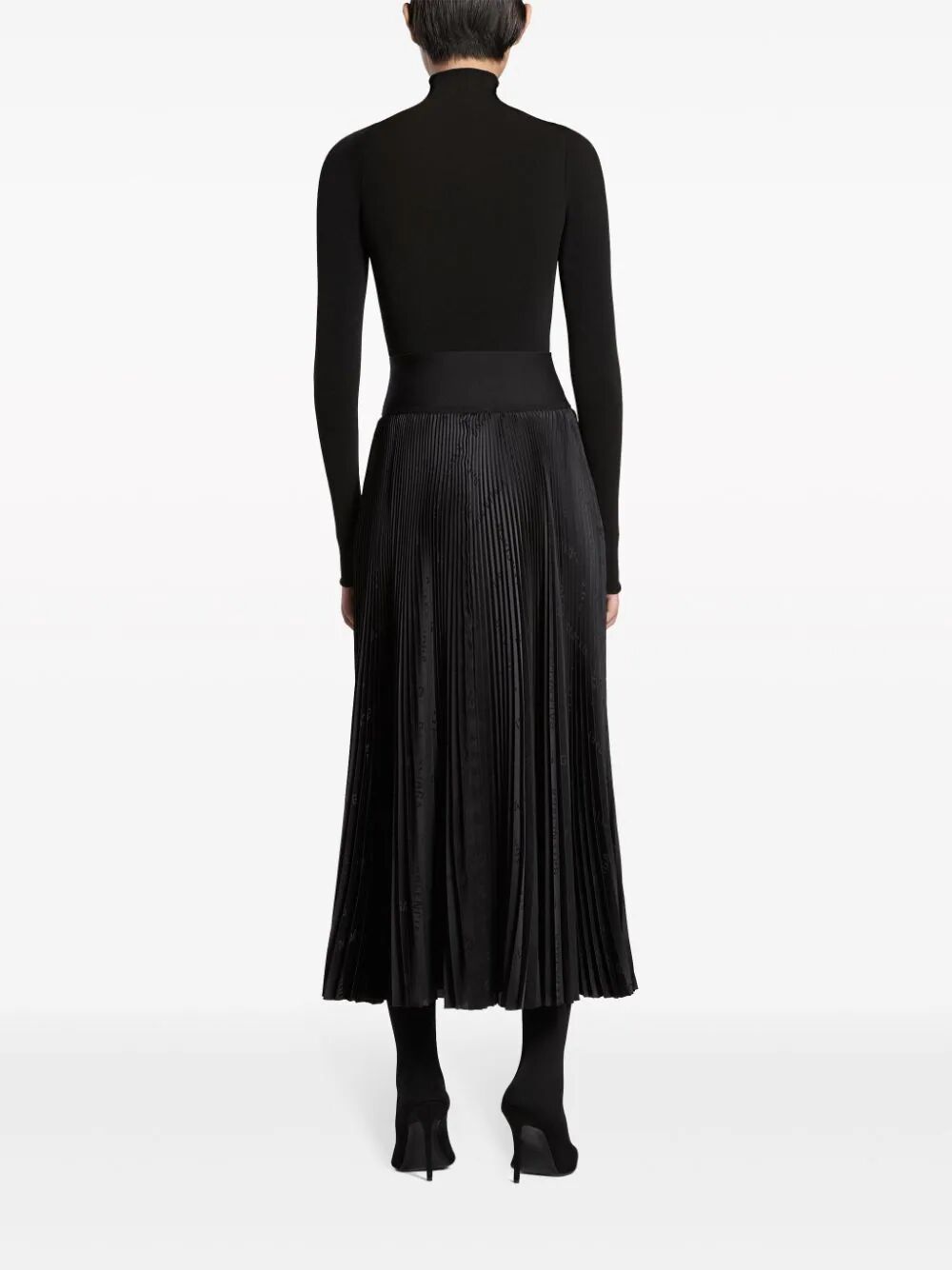 BALENCIAGA Men's Midi Skirt - Effortlessly Chic Cotton Essential