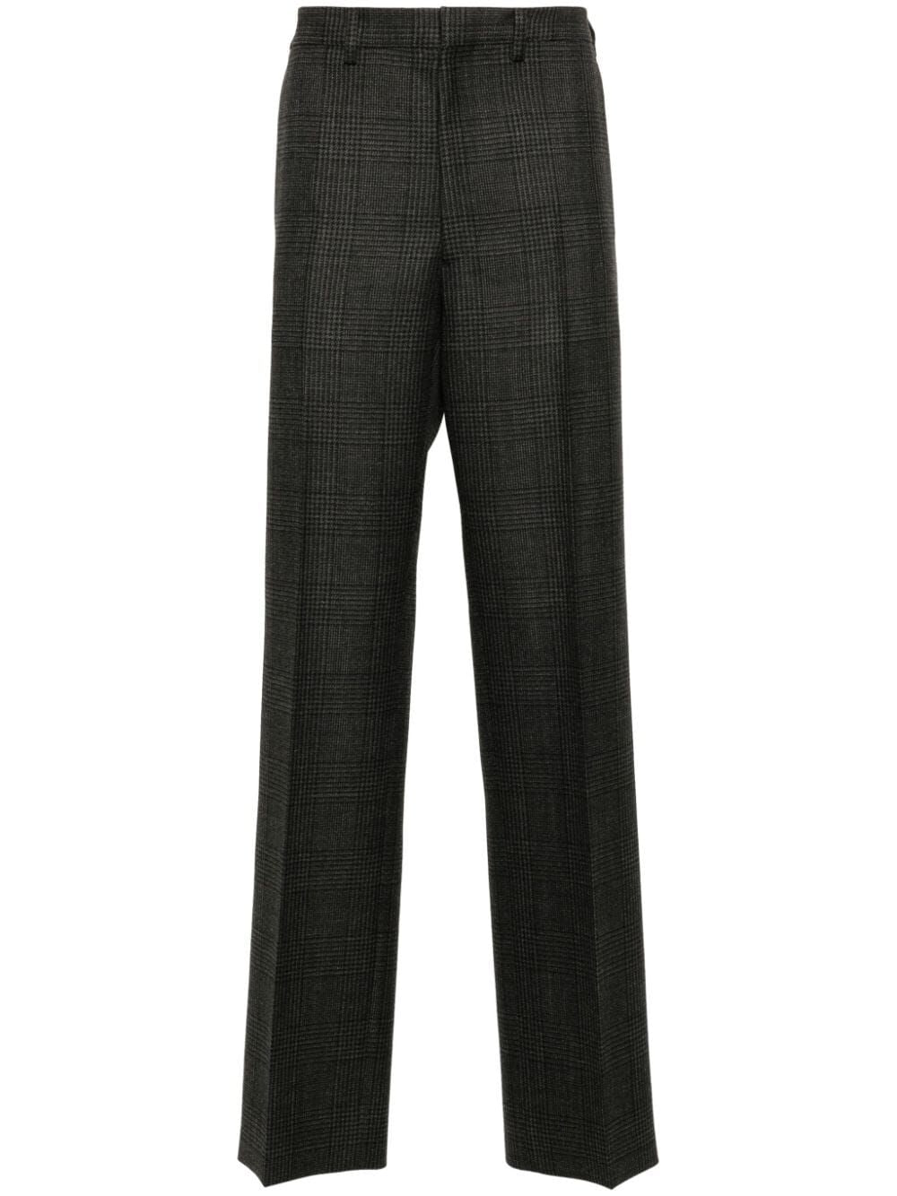 PRADA Classic Tailored Wool Trousers for Women - Mid-Rise, Straight Leg