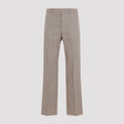 JIL SANDER Tailored Straight Leg Wool Pants