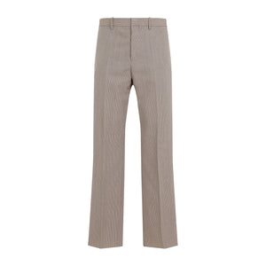 JIL SANDER Tailored Straight Leg Wool Pants