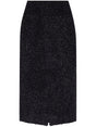 BALENCIAGA Tweed Midi Skirt for Men