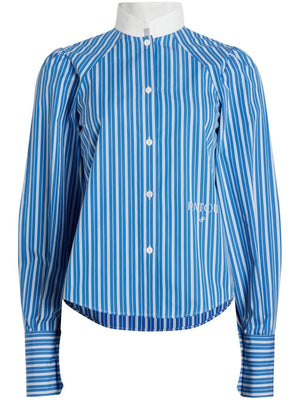 PATOU Striped Cotton Blouse for Men