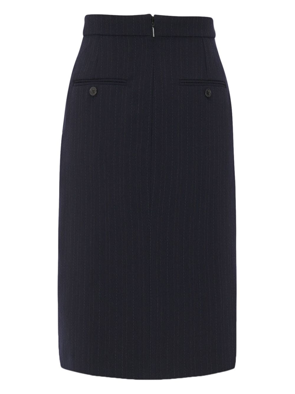 SAINT LAURENT PARIS Wool Midi Skirt for Men