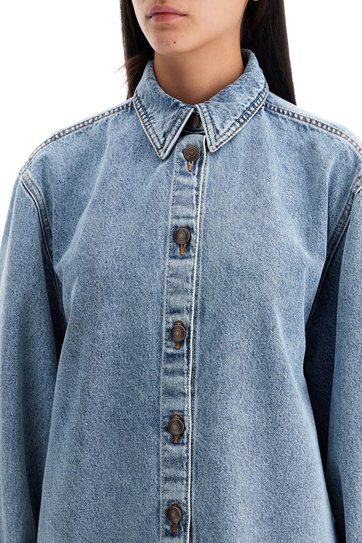 MAGDA BUTRYM Chic Oversized Denim Shirt