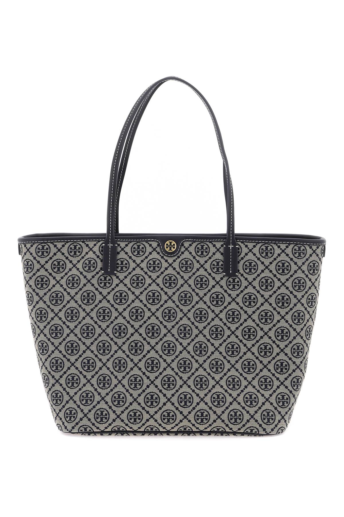 TORY BURCH T MONOGRAM ZIP SHOPPER Handbag 