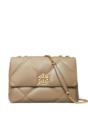 TORY BURCH Convertible Shoulder Handbag with Diamond Detail