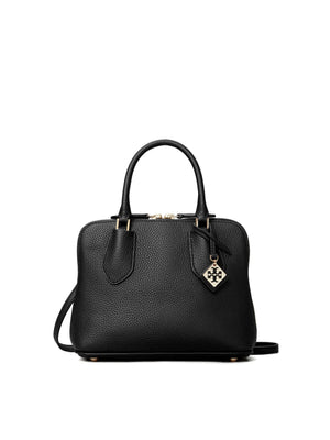 TORY BURCH Mini Pebbled Swing Satchel Handbag - 21x15x8 cm