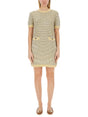 TORY BURCH Velvet Dress in Regular Fit, Size S