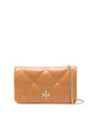 TORY BURCH Kira Diamond Quilted Logo Mini Shoulder Handbag 21X12X4 CM