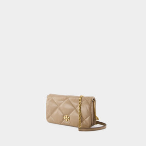 TORY BURCH Kira Diamond Quilted Leather Shoulder Bag