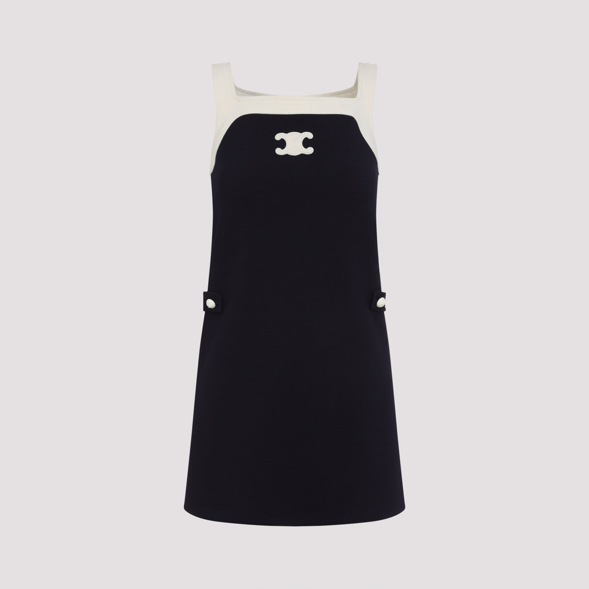 CELINE Men's 100% Wool Mini Dress