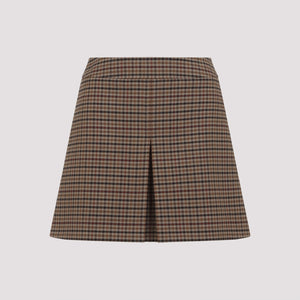 CELINE Stylish Men's Wool Mini Skirt