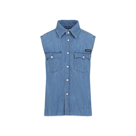 MIU MIU Men's Cotton Mini Shirt