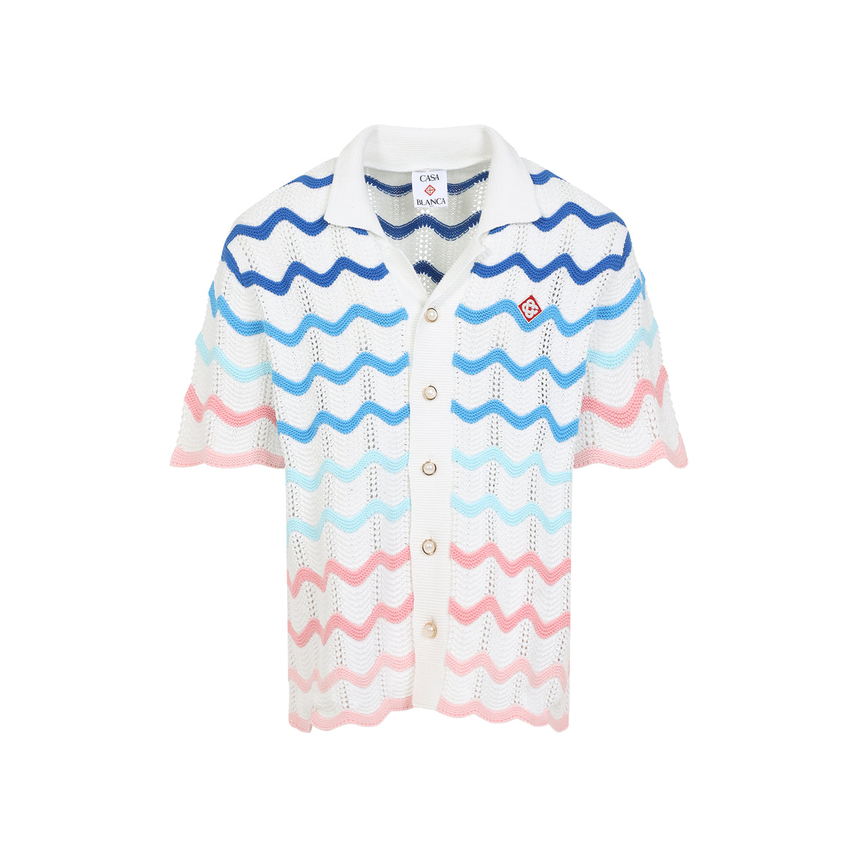 CASABLANCA Wave Shirt for Men - SS25