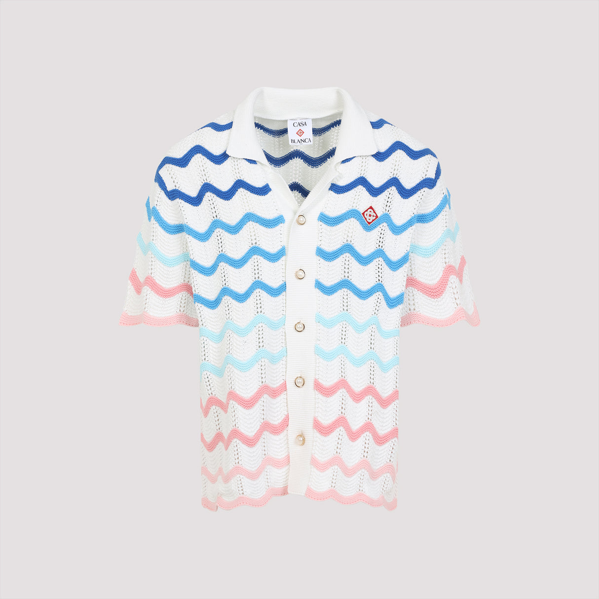 CASABLANCA Wave Shirt for Men - SS25