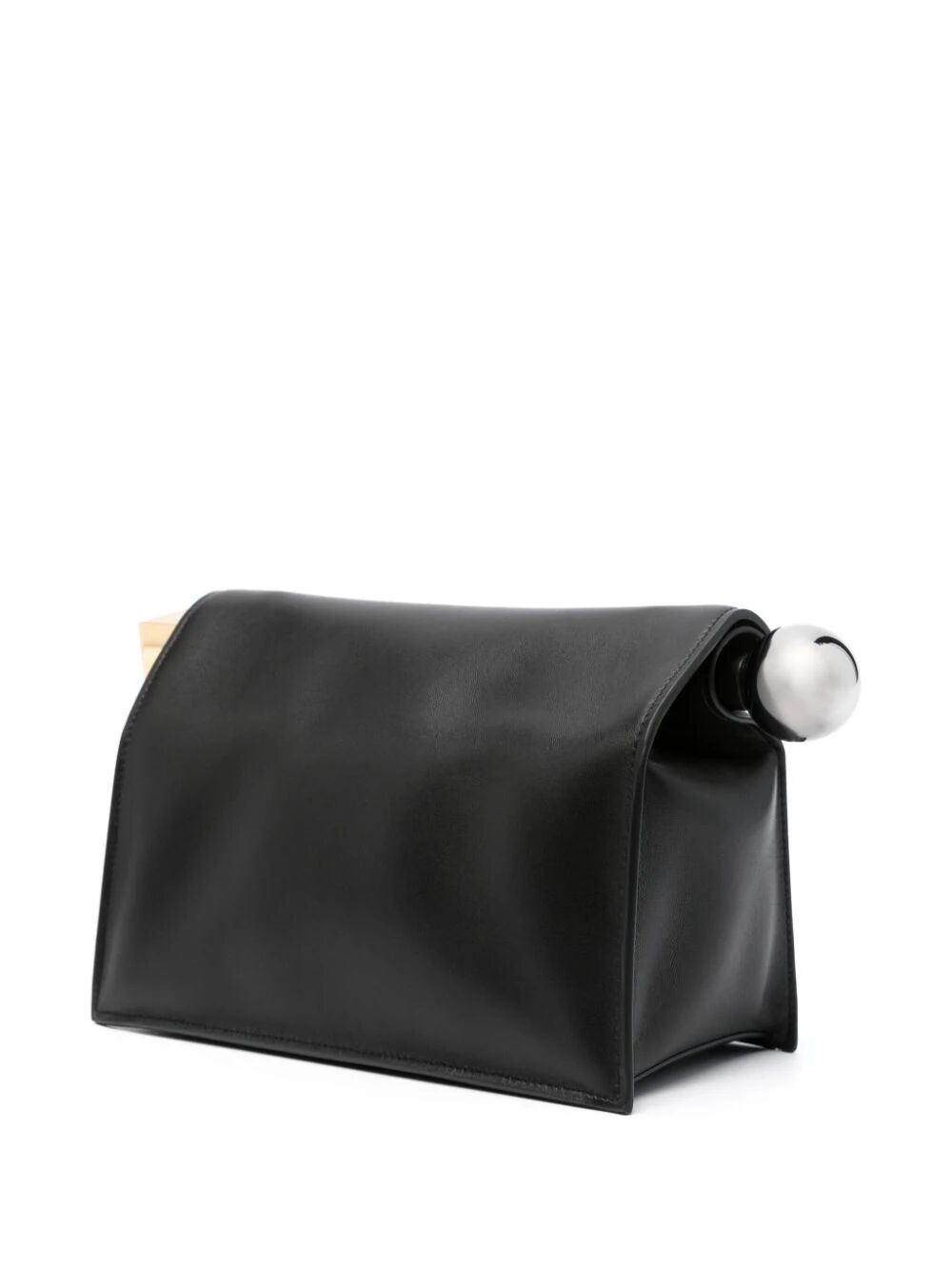 JACQUEMUS Mini Round Square Leather Pouch - SS25