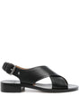 CHURCH`S Men's 3 cm Crossover Leather Sandals