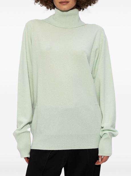 JIL SANDER High-Quality Cashmere Turtleneck Sweater