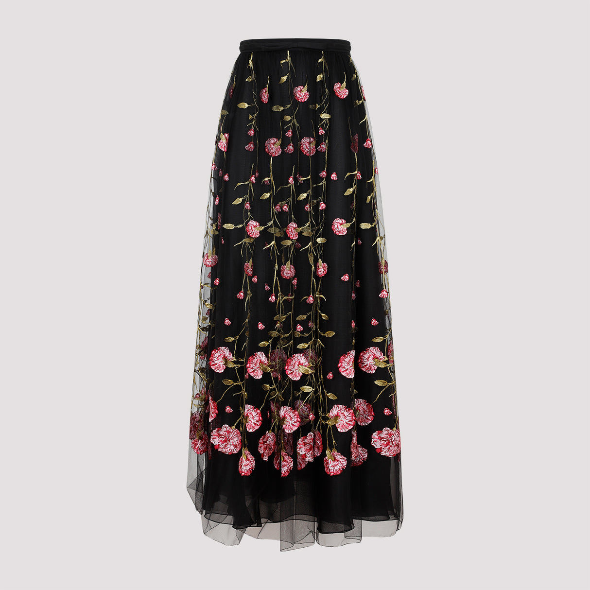 GIAMBATTISTA VALLI Elegant Polyester Midi Skirt for Fall 2023