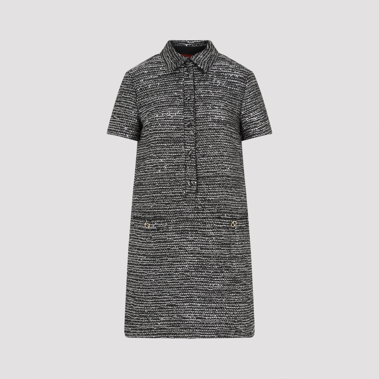 GUCCI Elegant Wool Blend Dress for Men - FW24 Collection