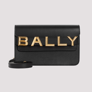 BALLY Grained Leather Shoulder Handbag - 22cm x 16cm x 8cm