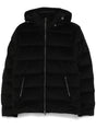 HERNO Slim Fit Velvet Down Jacket for Women