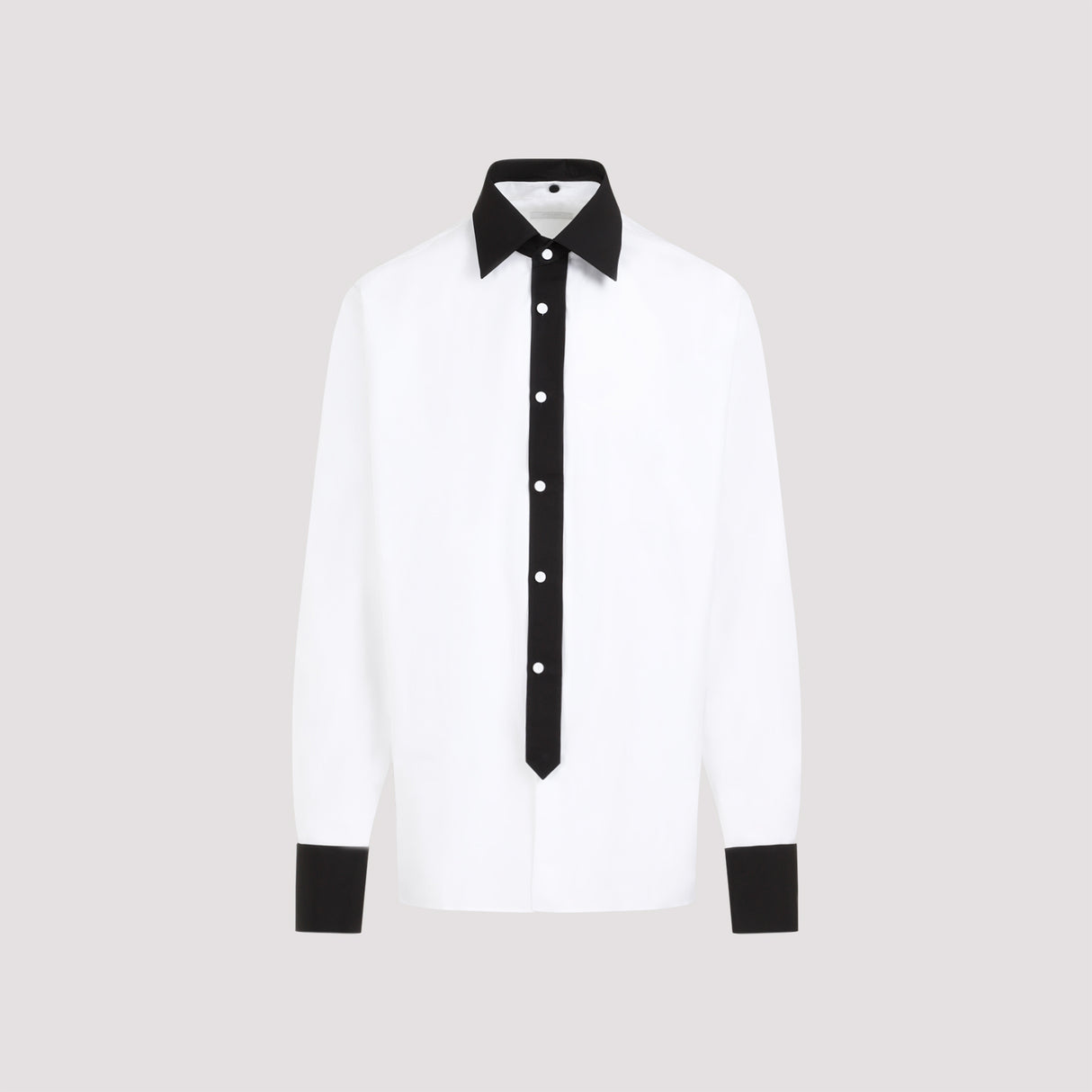 PRADA Cotton Shirt for a Stylish Spring/Summer Look