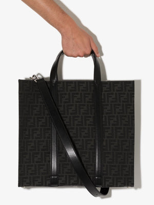 FENDI Chic Shopper Tote Bag - W 41 x H 35 x D 19 cm