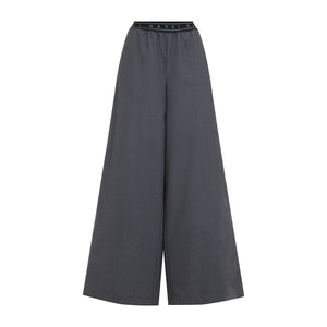 MARNI Regular Fit Wool Pants for Spring and Summer