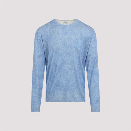 ETRO Knit C-Neck Pullover