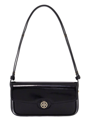 TORY BURCH Elegant Brushed Leather Shoulder Handbag