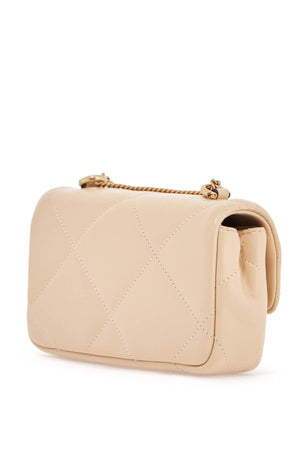 TORY BURCH Mini Quilted Crystal-Embellished Handbag