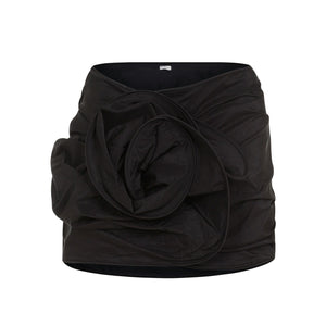 MAGDA BUTRYM Elegant Silk Mini Skirt for Women